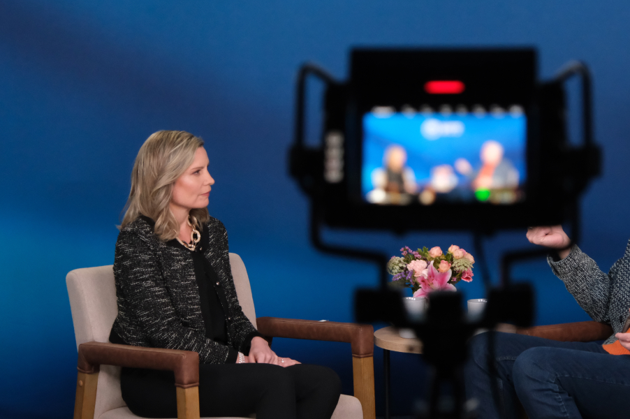 Megan Dahlgren, from NTT Inc, during NTT Global AI Forum