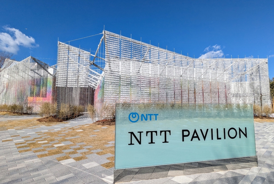 NTT pavilion at Expo 2025