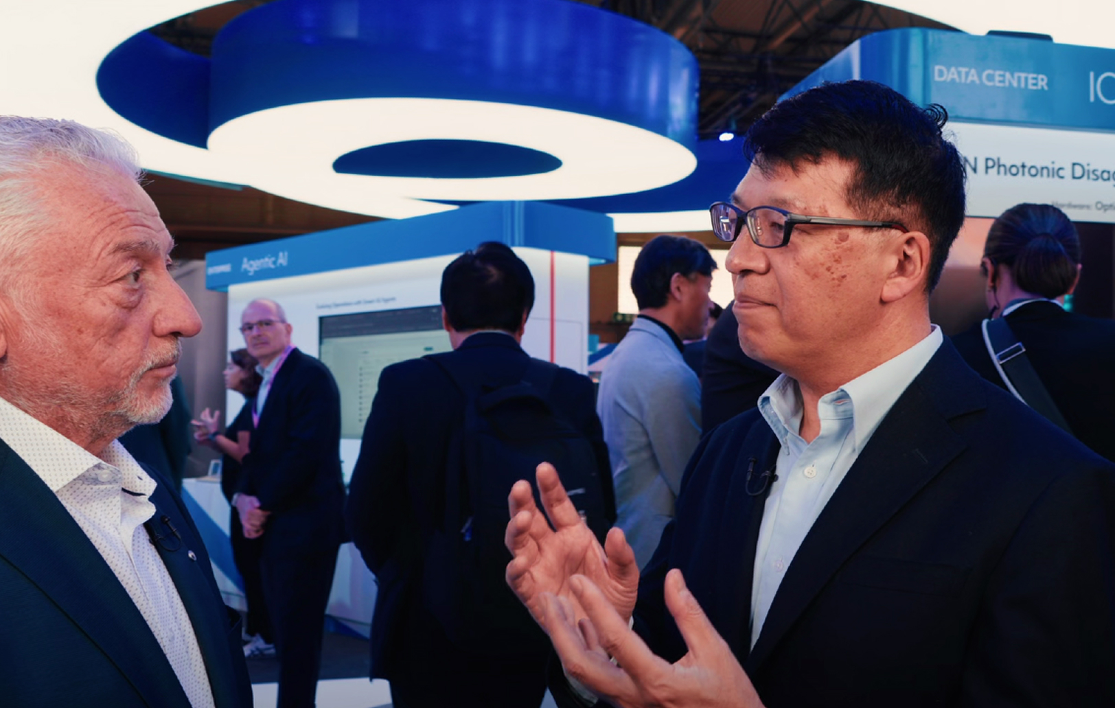 Masahisa Kawashima, IOWN Technology Director, IOWN Development Office at NTT, Inc. talking about IOWN and AI