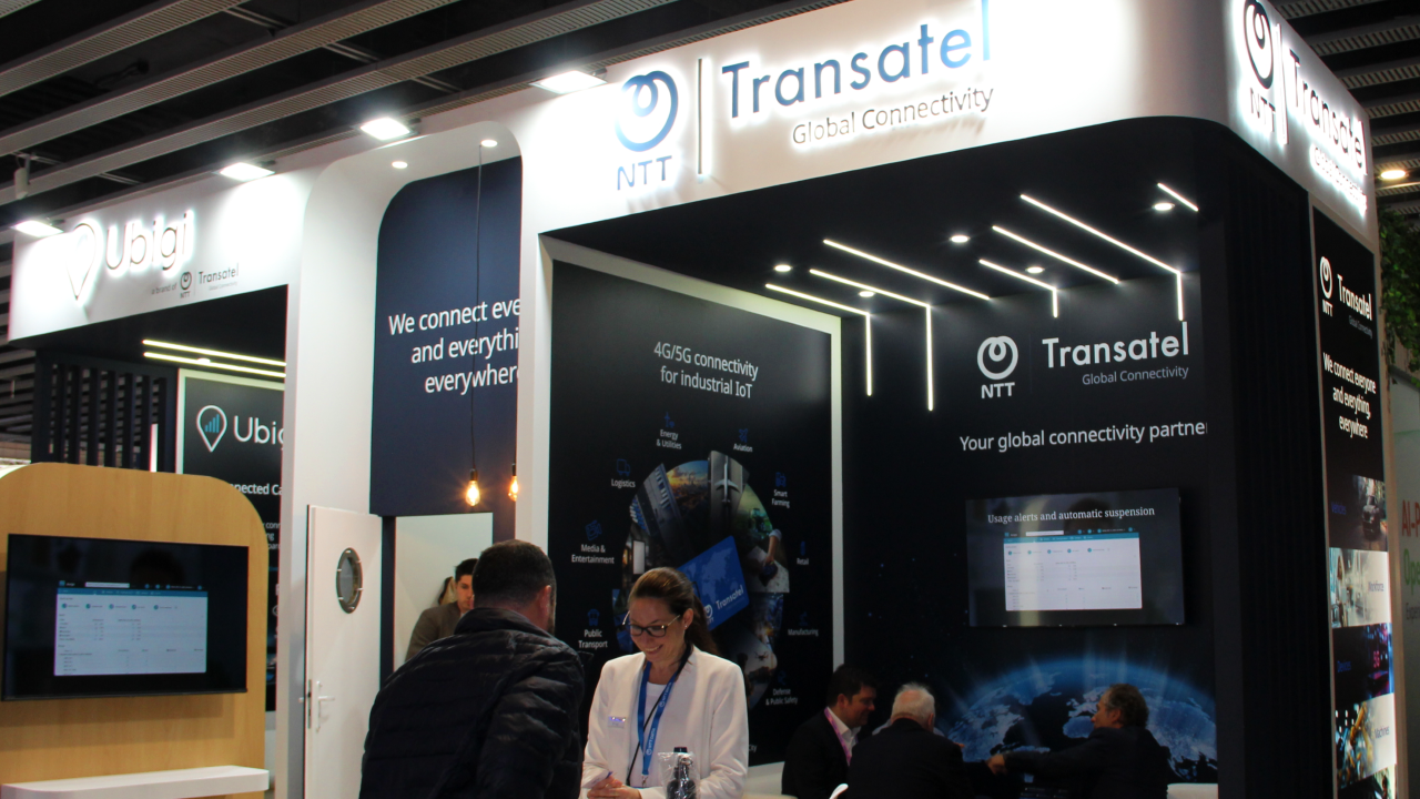 Transatel booth at MWC26